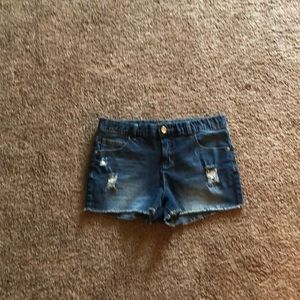 Justice Jean Shorts, Size 16 Plus